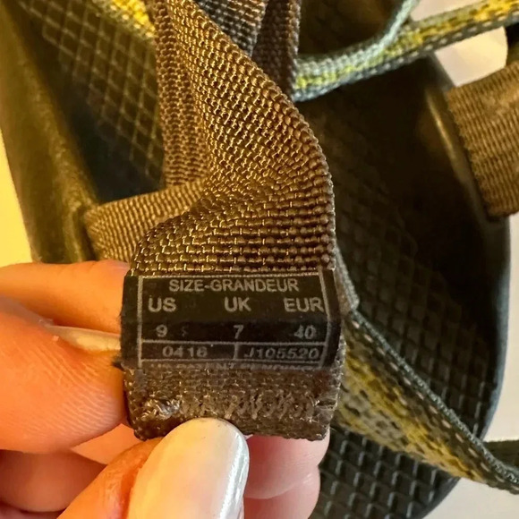 Chaco ZX/3 Classic Sandals Women’s 9 - Stardust - Picture 3 of 6